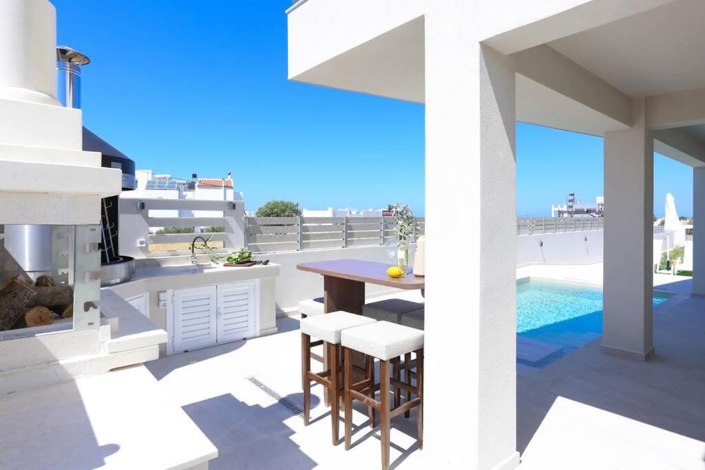 Villa Constantino With Heated Pool Kato Gouves Exterior foto